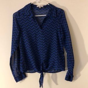 zig zag blouse